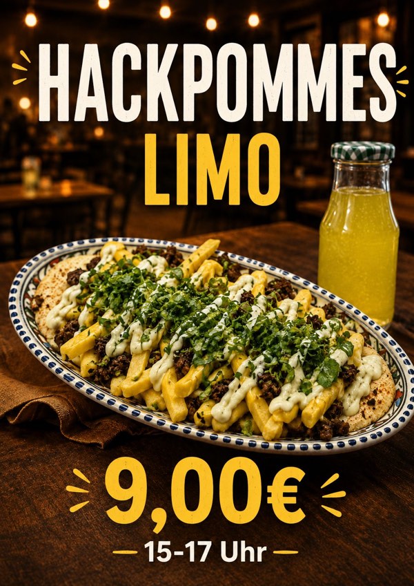 Dominion Food Revolution – Monatsangebot September 2026: Hackpommes mit Limo